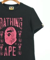 A BATHING APE（アベイシングエイプ）Tシャツ・カットソー 黒 サイズ:S レディース/2200685663028