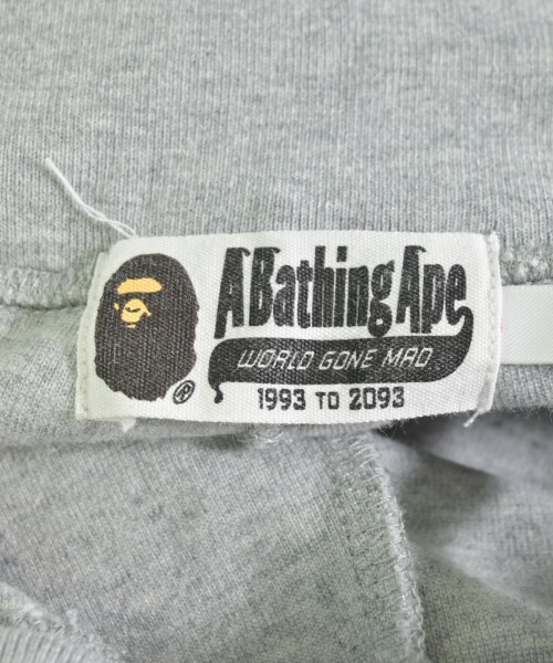 A BATHING APE（アベイシングエイプ）スウェットパンツ グレー サイズ:S レディース/2200685663219