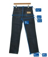 A BATHING APE（アベイシングエイプ）デニムパンツ 紺 サイズ:XS レディース/2200685663226