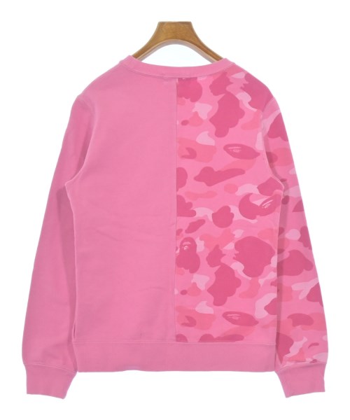 A BATHING APE（アベイシングエイプ）スウェット ピンク サイズ:XS レディース/2200687795086