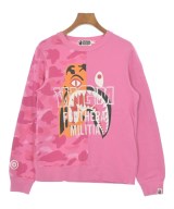 A BATHING APE（アベイシングエイプ）スウェット ピンク サイズ:XS レディース/2200687795086