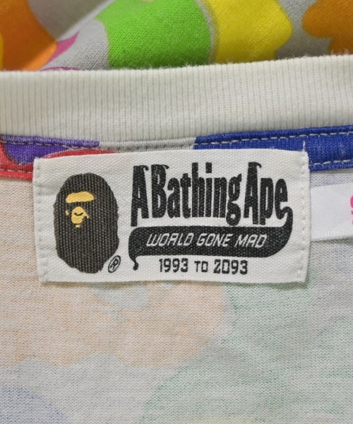 A BATHING APE（アベイシングエイプ）Tシャツ・カットソー 白 サイズ:XS レディース/2200687795109