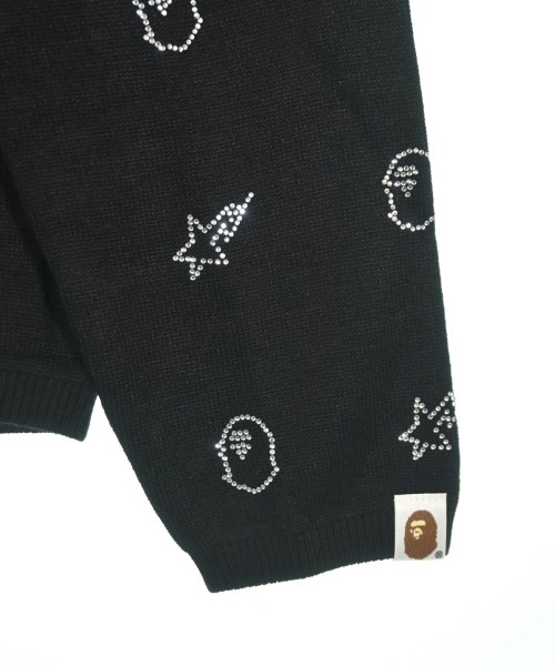 A BATHING APE（アベイシングエイプ）ニット・セーター 黒 サイズ:M レディース/2200691651033