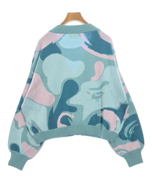 A BATHING APE（アベイシングエイプ）カーディガン 青 サイズ:F レディース/2200691651040