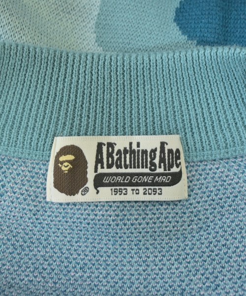 A BATHING APE（アベイシングエイプ）カーディガン 青 サイズ:F レディース/2200691651040