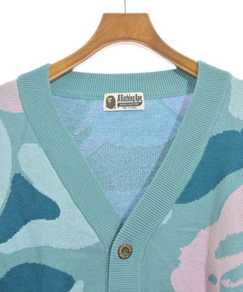 A BATHING APE（アベイシングエイプ）カーディガン 青 サイズ:F レディース/2200691651040