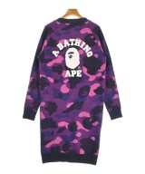 A BATHING APE（アベイシングエイプ）カーディガン 紫 サイズ:F レディース/2200691651057