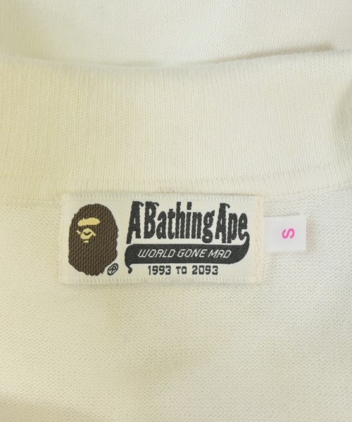 A BATHING APE（アベイシングエイプ）ニット・セーター 白 サイズ:S レディース/2200691651071
