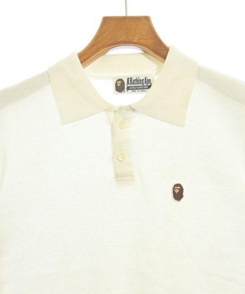 A BATHING APE（アベイシングエイプ）ニット・セーター 白 サイズ:S レディース/2200691651071