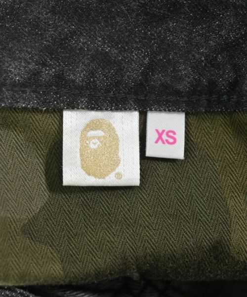 A BATHING APE（アベイシングエイプ）ショートパンツ 黒 サイズ:XS レディース/2200691651095