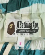 A BATHING APE（アベイシングエイプ）ショートパンツ 青 サイズ:S レディース/2200691651125
