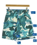 A BATHING APE（アベイシングエイプ）ショートパンツ 青 サイズ:S レディース/2200691651125