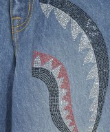 A BATHING APE（アベイシングエイプ）デニムパンツ 青 サイズ:S レディース/2200691651132
