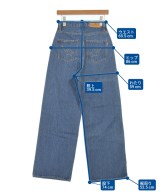 A BATHING APE（アベイシングエイプ）デニムパンツ 青 サイズ:S レディース/2200691651132