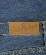 A BATHING APE（アベイシングエイプ）デニムパンツ 青 サイズ:XS レディース/2200691651149
