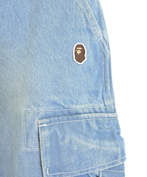 A BATHING APE（アベイシングエイプ）ロング・マキシ丈スカート 青 サイズ:S レディース/2200691651156