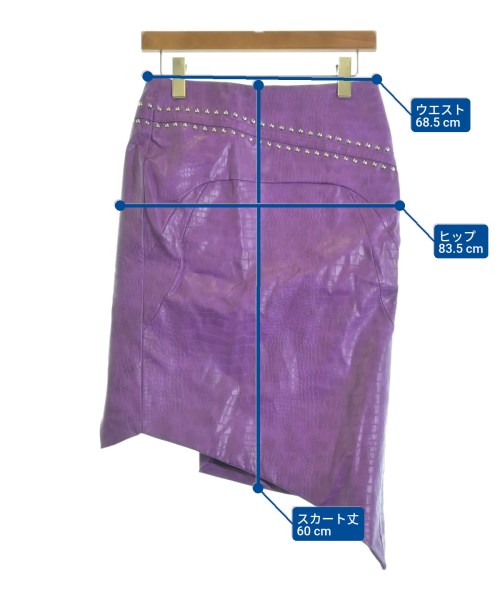 AMBUSH（アンブッシュ）ひざ丈スカート 紫 サイズ:-(M位) レディース/2200638333046