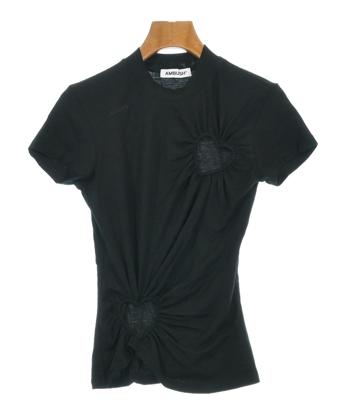 AMBUSH（アンブッシュ）Tシャツ・カットソー 黒 サイズ:S レディース