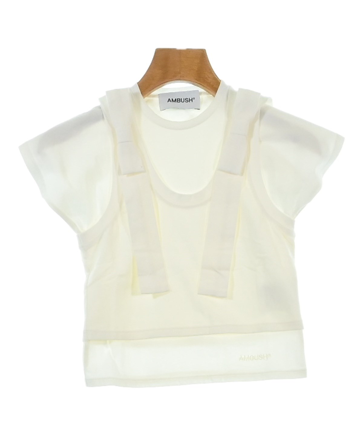 AMBUSH（アンブッシュ）Tシャツ・カットソー 白 サイズ:XXS レディース
