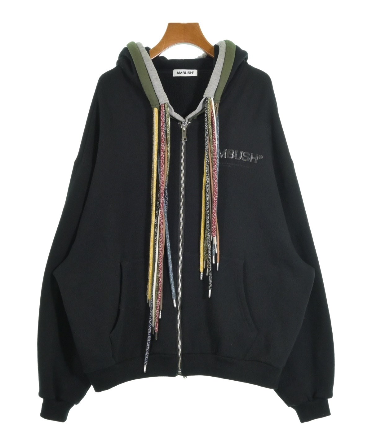 AMBUSH（アンブッシュ）パーカー 黒 サイズ:F レディース