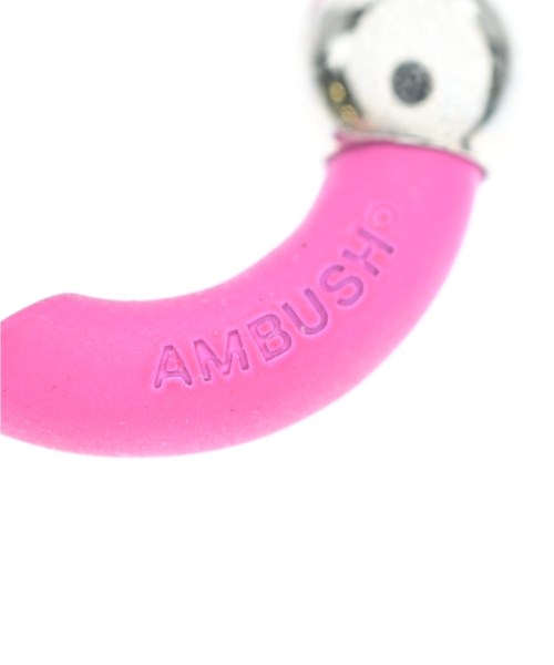 AMBUSH（アンブッシュ）ピアス・イヤリング ピンク サイズ:- レディース/2200630298060