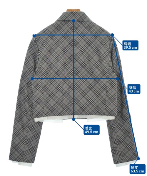 AMBUSH（アンブッシュ）カジュアルジャケット グレー サイズ:40(M位) レディース/2200620215015