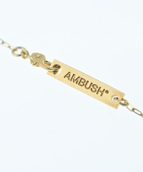 AMBUSH（アンブッシュ）ネックレス ゴールド サイズ:- レディース/2200620565042