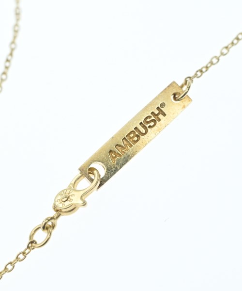AMBUSH（アンブッシュ）ネックレス ゴールド サイズ:- レディース/2200620565059
