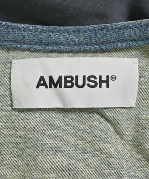 AMBUSH（アンブッシュ）ベスト 青 サイズ:M レディース/2200605603066