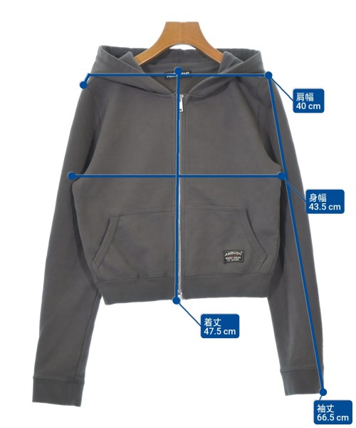 AMBUSH（アンブッシュ）パーカー グレー サイズ:-(M位) レディース/2200675748032
