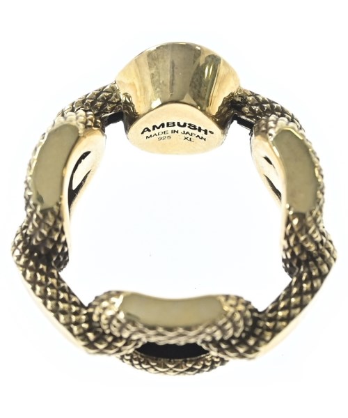 AMBUSH（アンブッシュ）リング ゴールド サイズ:21号 メンズ/2200657136062