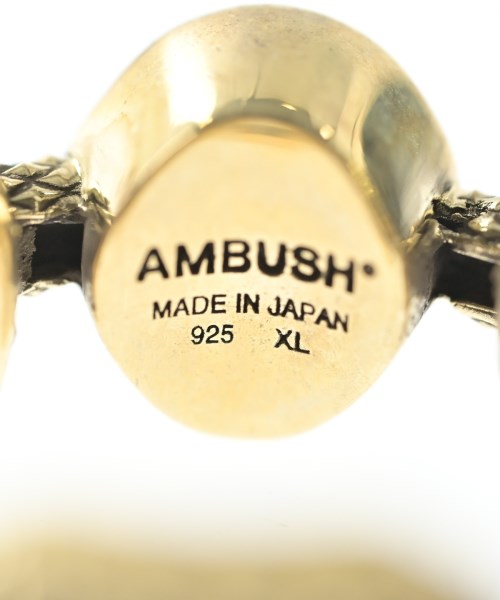 AMBUSH（アンブッシュ）リング ゴールド サイズ:21号 メンズ/2200657136062