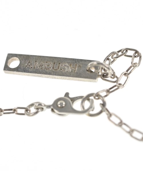 AMBUSH（アンブッシュ）ネックレス シルバー サイズ:- レディース/2200657136093