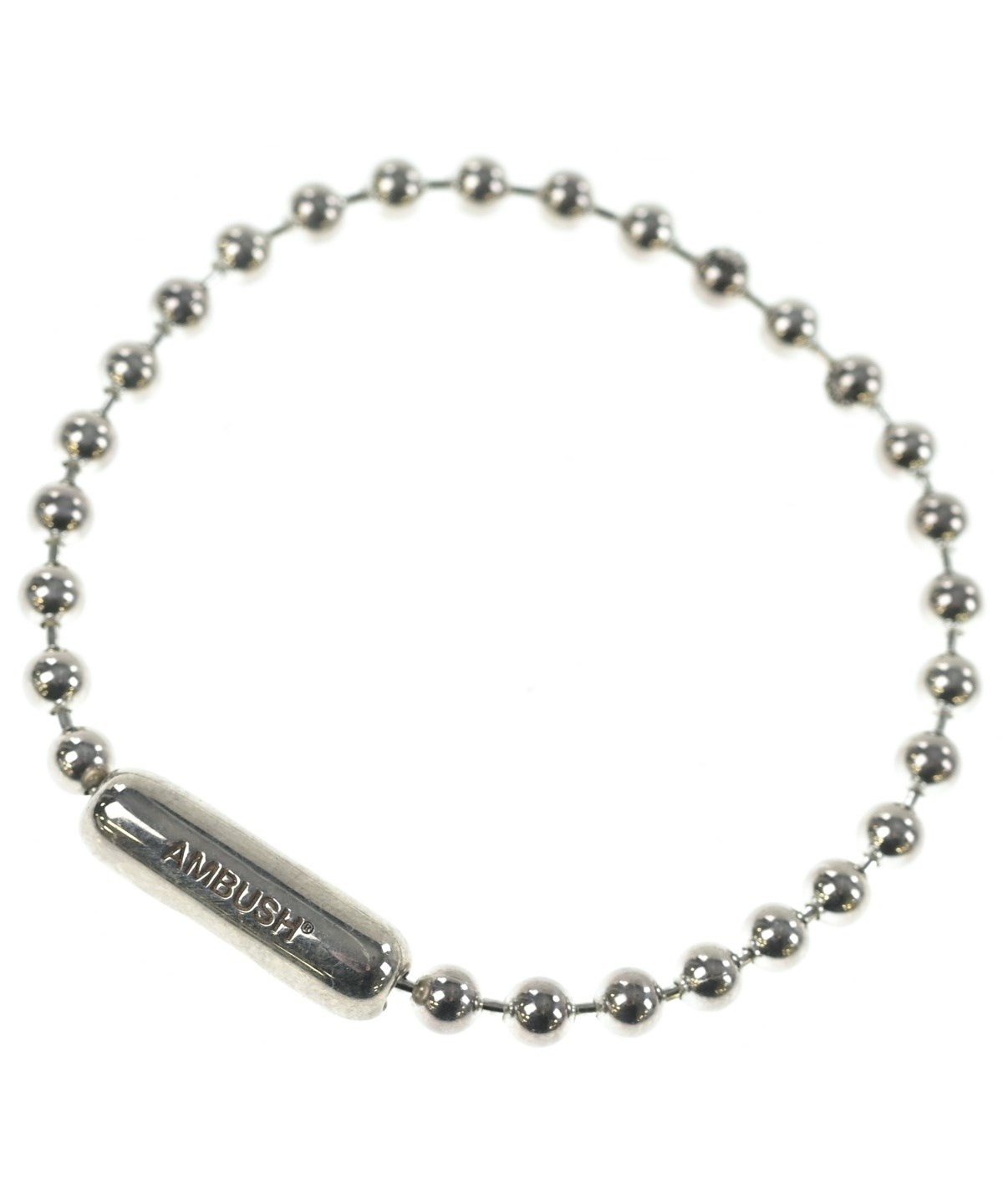 AMBUSH シルバービーズブレスレット AMBUSH シルバービーズ ブレスレット - メルカリ