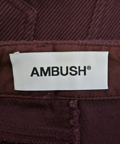 AMBUSH（アンブッシュ）ひざ丈スカート 赤 サイズ:1(S位) レディース/2200651234108