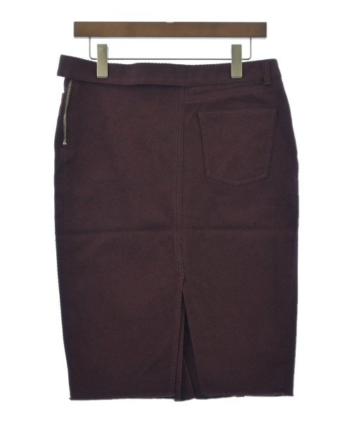 AMBUSH（アンブッシュ）ひざ丈スカート 赤 サイズ:2(M位) レディース/2200651234115