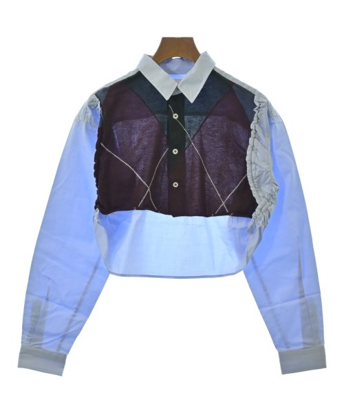 AMBUSH(アンブッシュ)ブラウス 青 サイズ:38(M位)/2200652074031