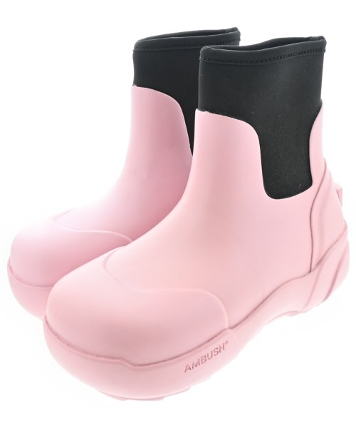AMBUSH(アンブッシュ)ブーツ ピンク サイズ:38(25cm位)/2200687823086