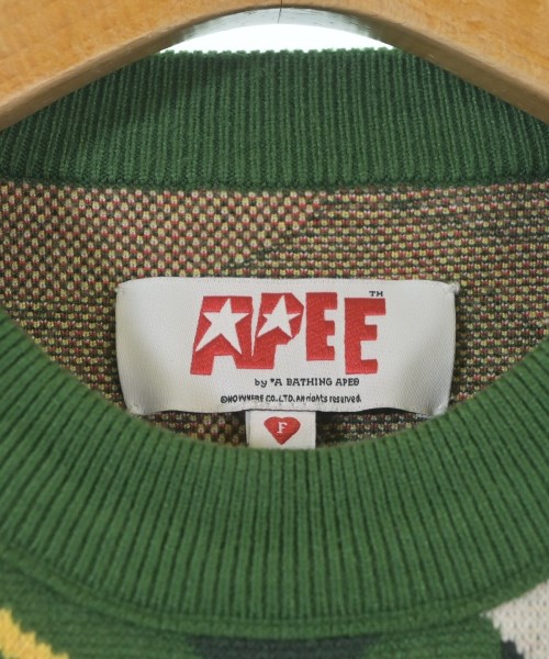 APEE（エイピー）ニット・セーター 緑 サイズ:F レディース/2200645866070