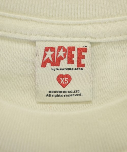 APEE（エイピー）Tシャツ・カットソー 白 サイズ:XS レディース/2200645866087
