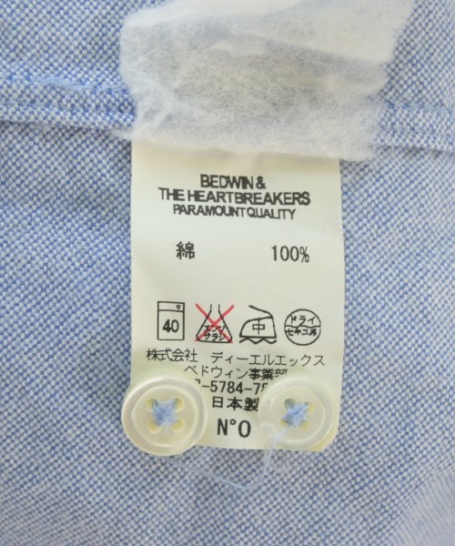 BEDWIN &THE HEARTBREAKERS（ベドウィンアンドザハートブレイカーズ）ワンピース 青 サイズ:0(XS位) レディース/2200710183057