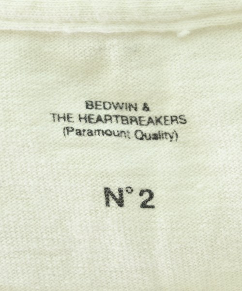 BEDWIN &THE HEARTBREAKERS（ベドウィンアンドザハートブレイカーズ）Tシャツ・カットソー 白 サイズ:-(M位) レディース/2200700492121