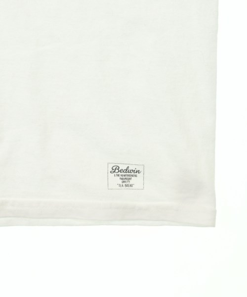 BEDWIN &THE HEARTBREAKERS（ベドウィンアンドザハートブレイカーズ）Tシャツ・カットソー 白 サイズ:-(M位) レディース/2200700492121