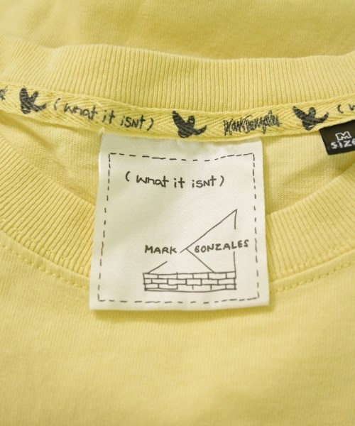 MARK GONZALES（マークゴンザレス）Tシャツ・カットソー 黄 サイズ:M レディース/2200649894055
