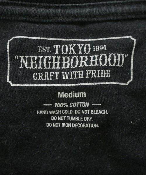 NEIGHBORHOOD（ネイバーフッド）Tシャツ・カットソー 黒 サイズ:M メンズ/2200672153075