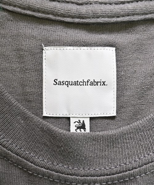 Sasquatchfabrix.（サスクワァッチファブリックス）Tシャツ・カットソー グレー サイズ:S レディース/2200674561458