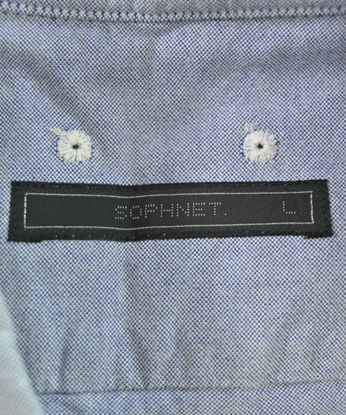 SOPHNET.（ソフネット）カジュアルシャツ 青 サイズ:L メンズ/2200616804063