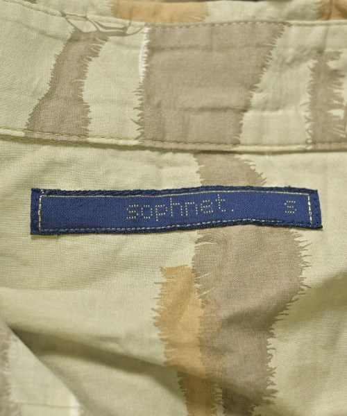 SOPHNET.（ソフネット）シャツワンピース カーキ サイズ:S レディース/2200670621064