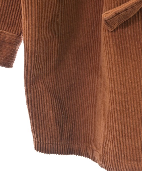 STUSSY（ステューシー）シャツワンピース 茶 サイズ:8(XXL位) レディース/2200626240035
