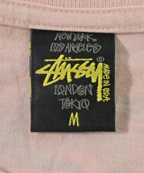 STUSSY（ステューシー）Tシャツ・カットソー ピンク サイズ:M レディース/2200631408017